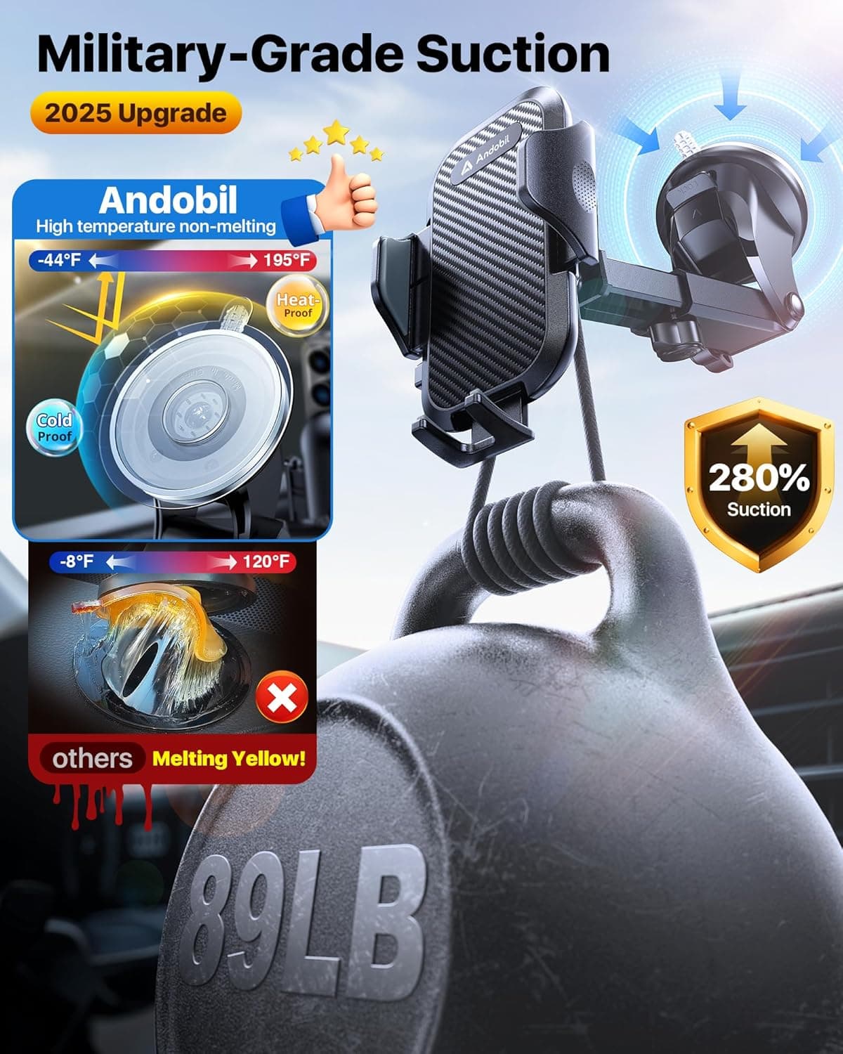 andobil Car Phone Holder Mount
