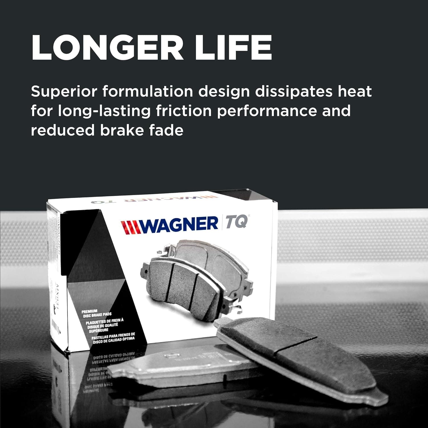 Wagner ThermoQuiet QC465A Ceramic Disc Brake Pad Set
