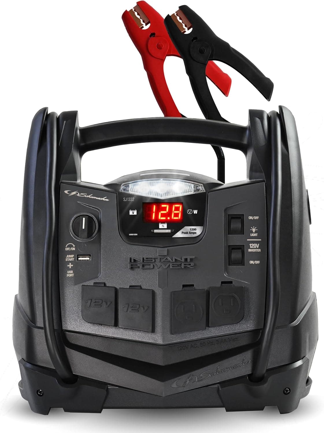 Schumacher Electric SJ1332 6-in-1 Jump Starter / Power Station