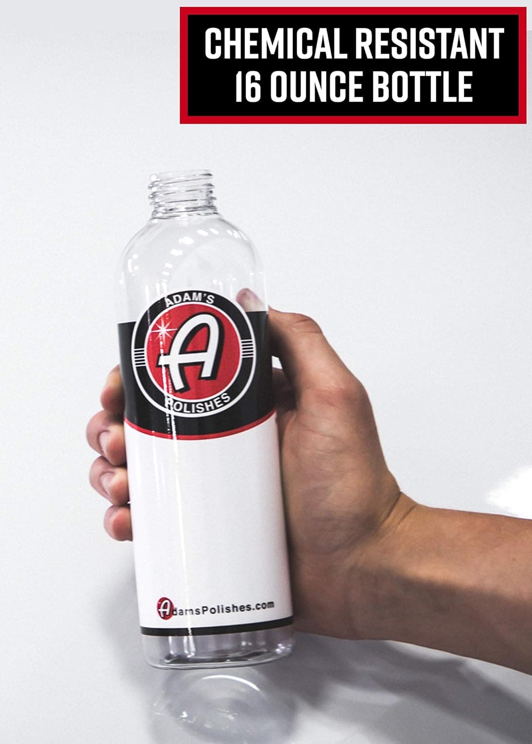 Adam's Polishes Empty Labelled Bottle (16 fl. oz)