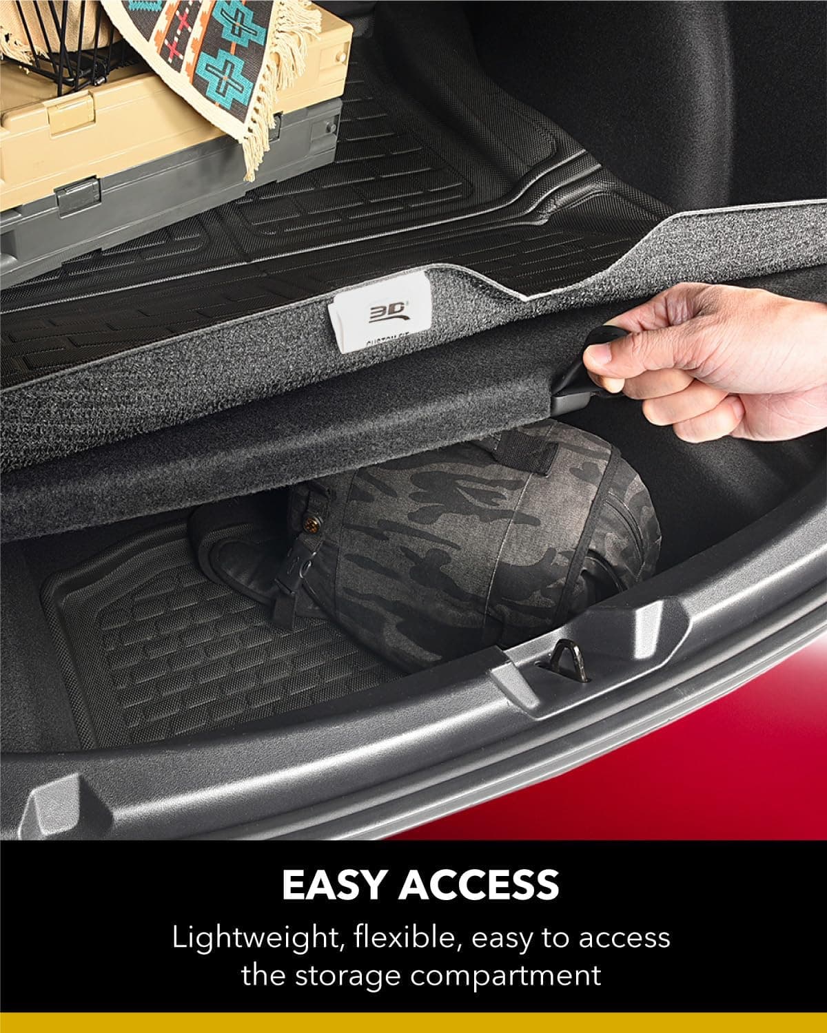 3D MAXpider Kagu Cargo Liner for Kia Sorento 7-Seat 2011-2015