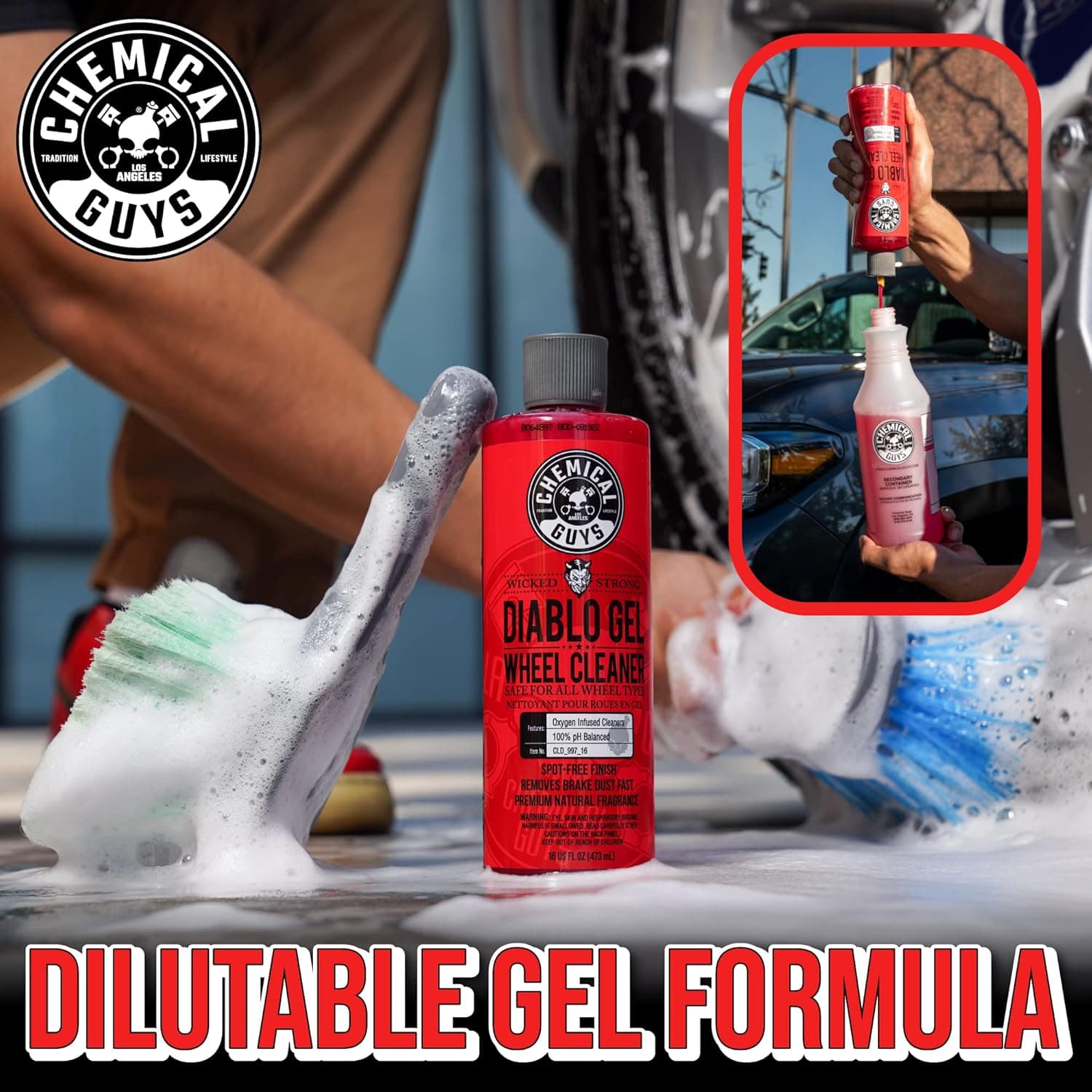 Chemical Guys Diablo Gel Wheel & Rim Cleaner