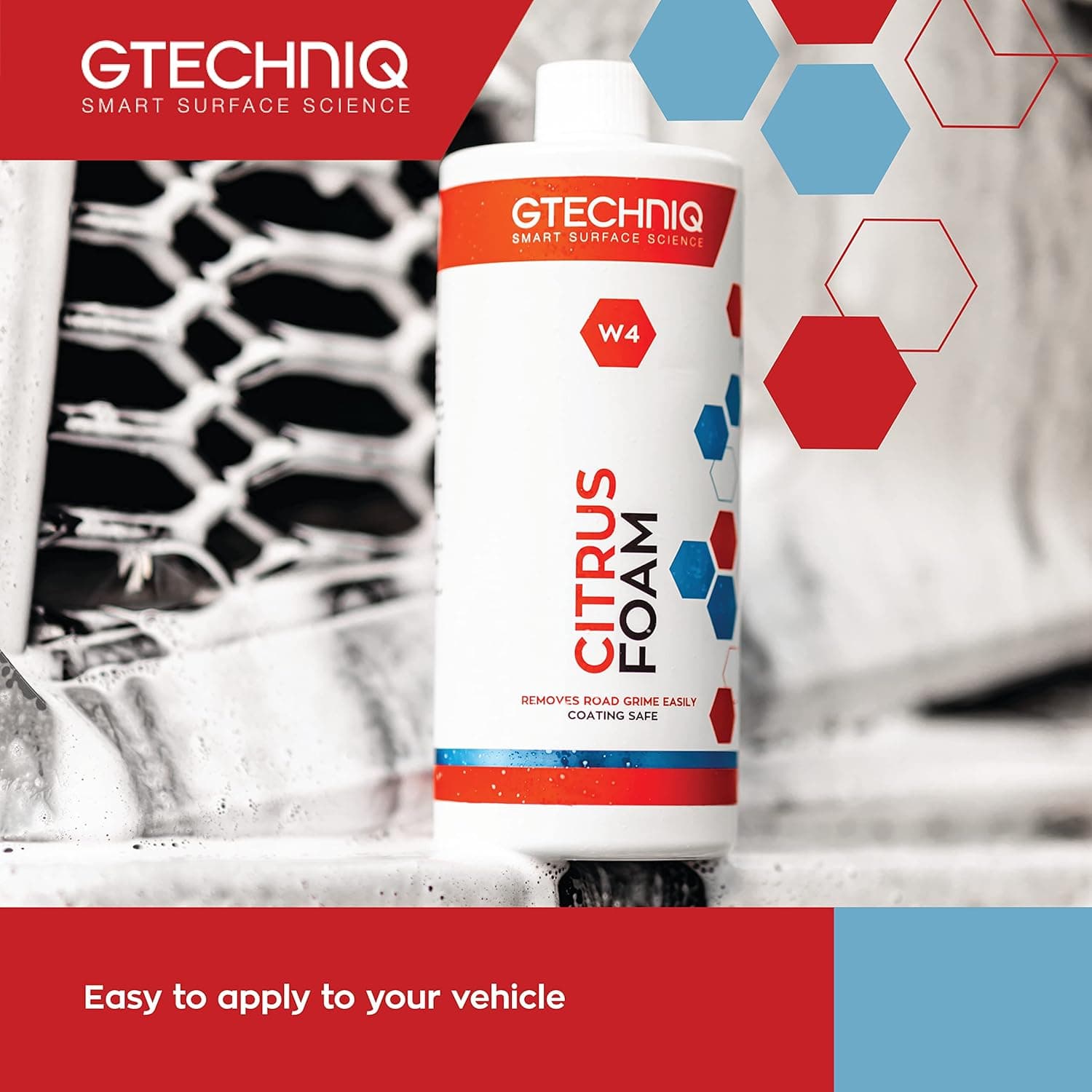 Gtechniq W4 Citrus Foam Shampoo and Degreaser