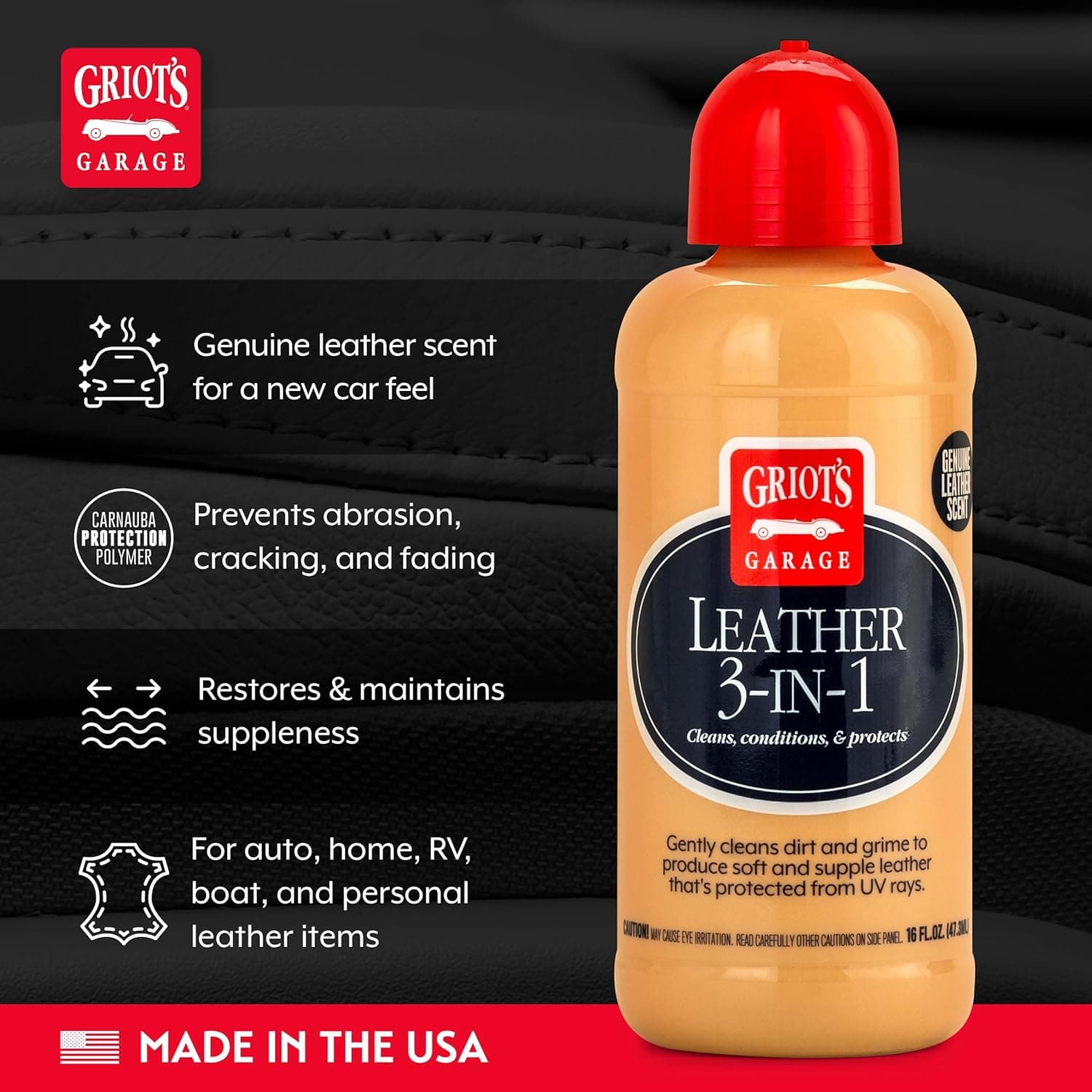 Griot's Garage Leather 3-in-1