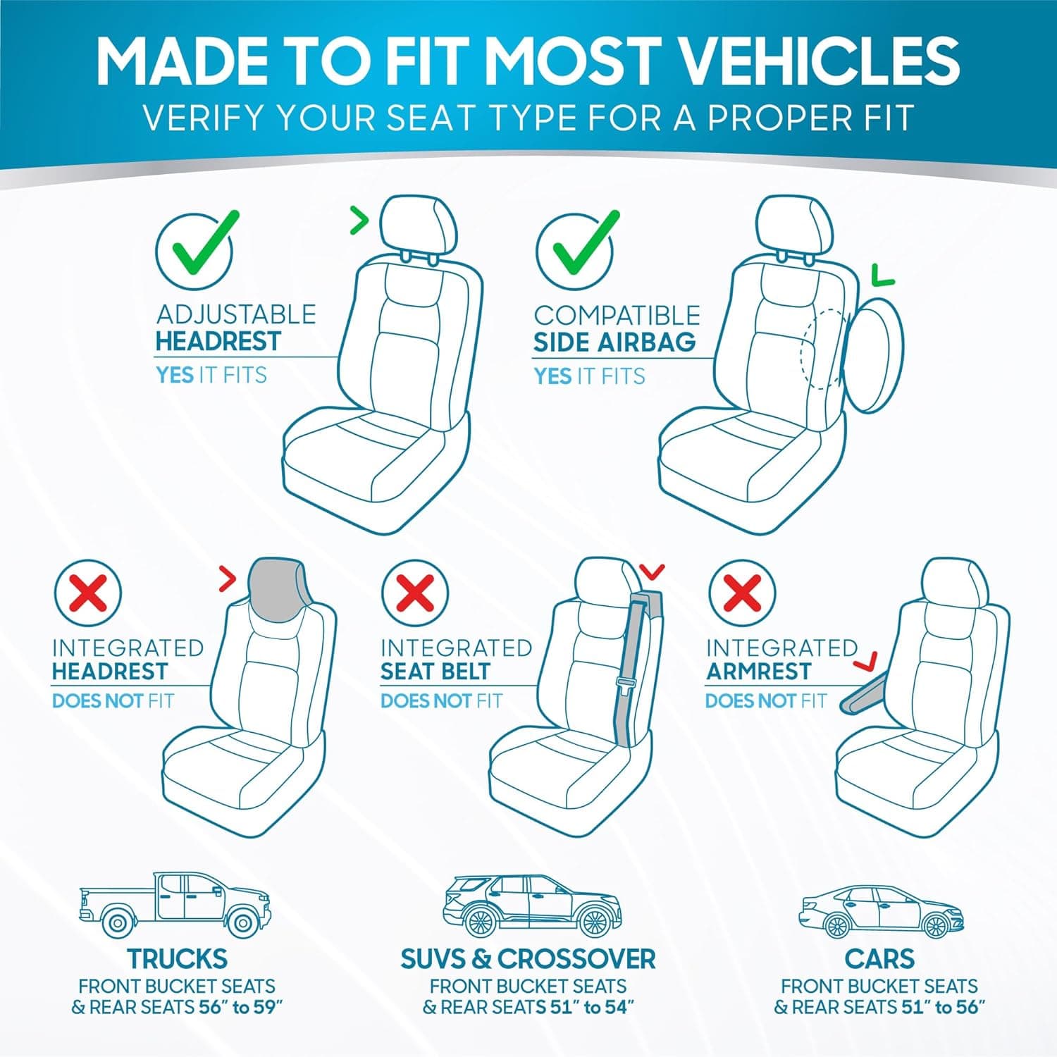BDK PolyPro Car Seat Covers Full Set