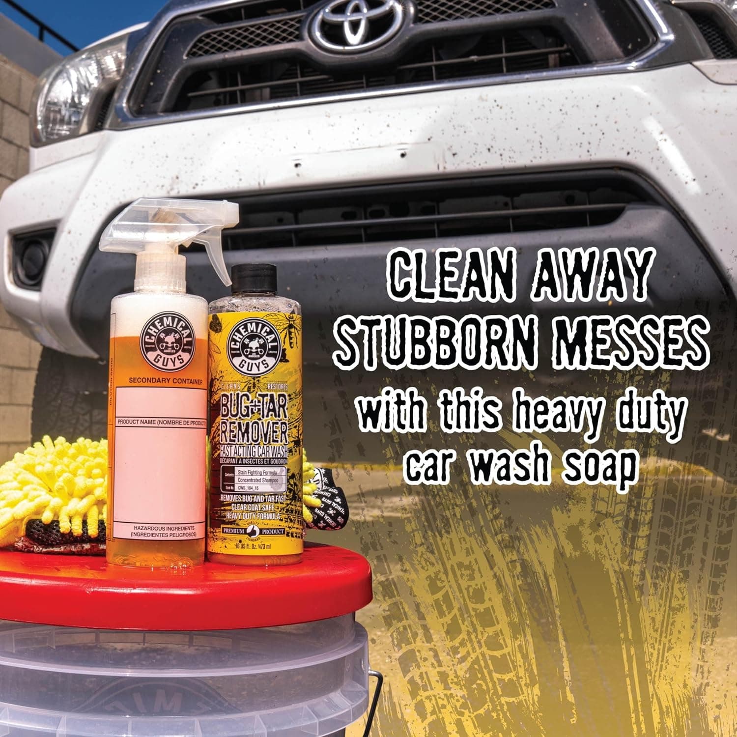 Chemical Guys Bug & Tar Heavy Duty Car Wash Shampoo