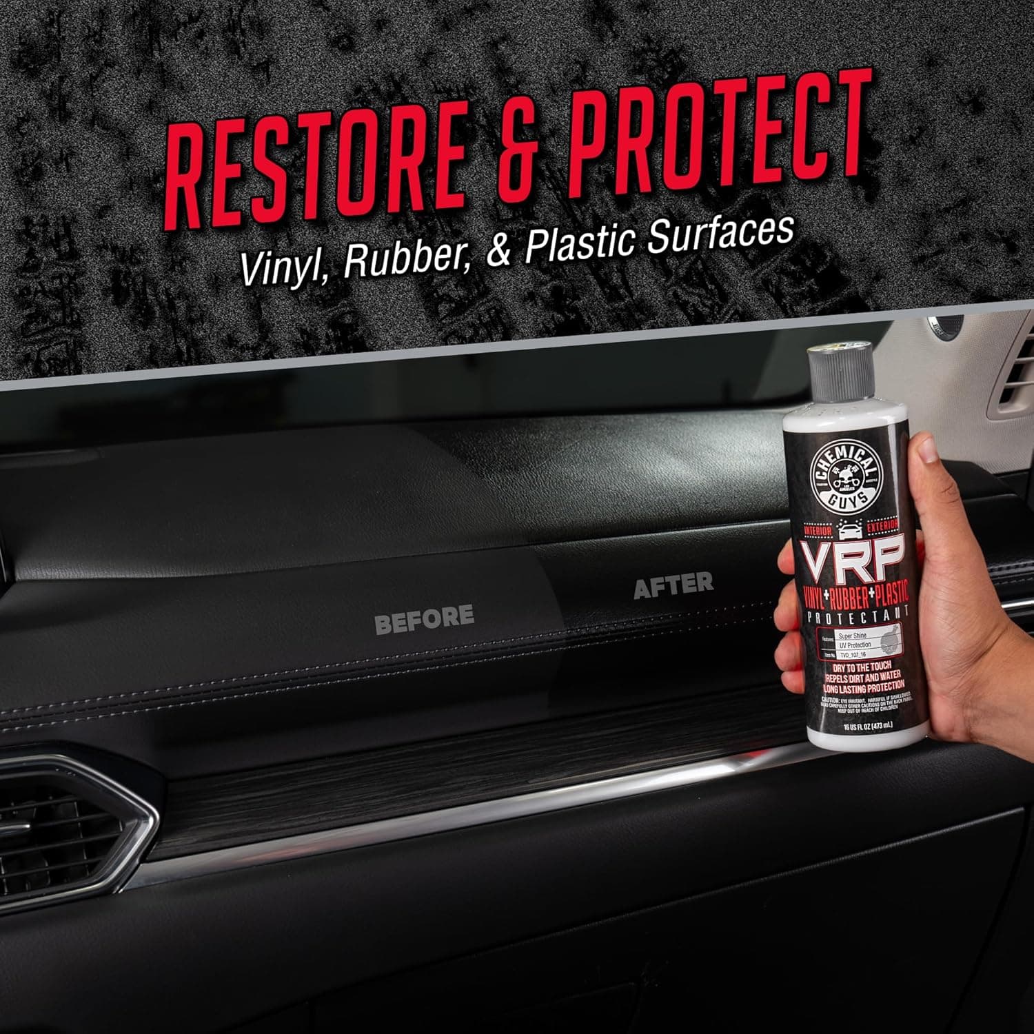 Chemical Guys VRP Vinyl, Rubber, and Plastic Dressing
