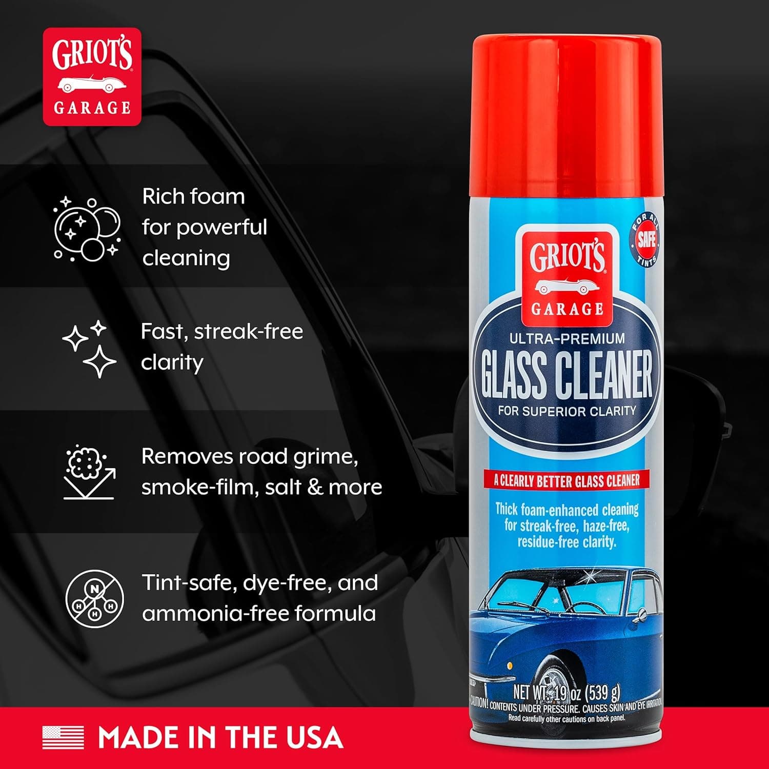 Griot's Garage Ultra-Premium Foaming Glass Cleaner
