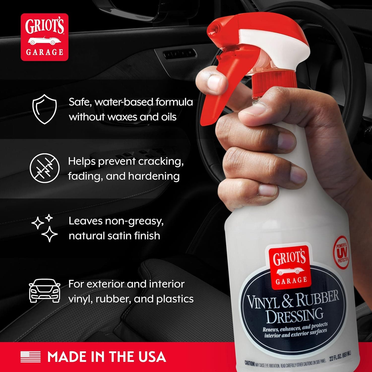 Griot's Garage Vinyl and Rubber Dressing