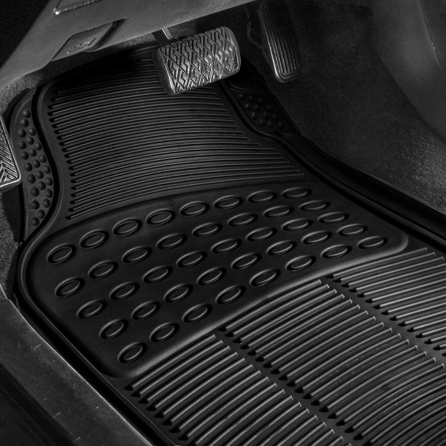 FH Group ClimaProof Heavy-Duty Rubber Floor Mats