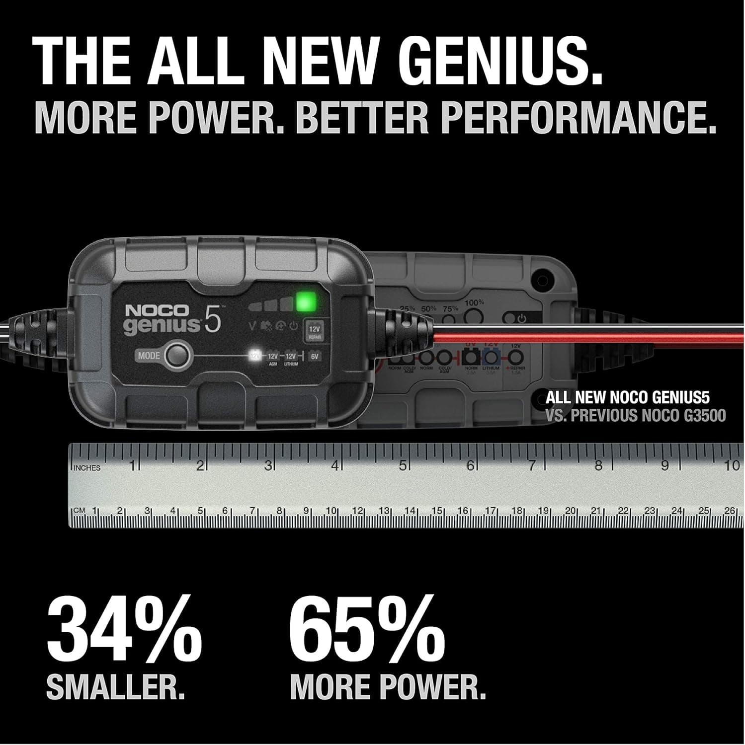 NOCO GENIUS5 5A Smart Battery Charger