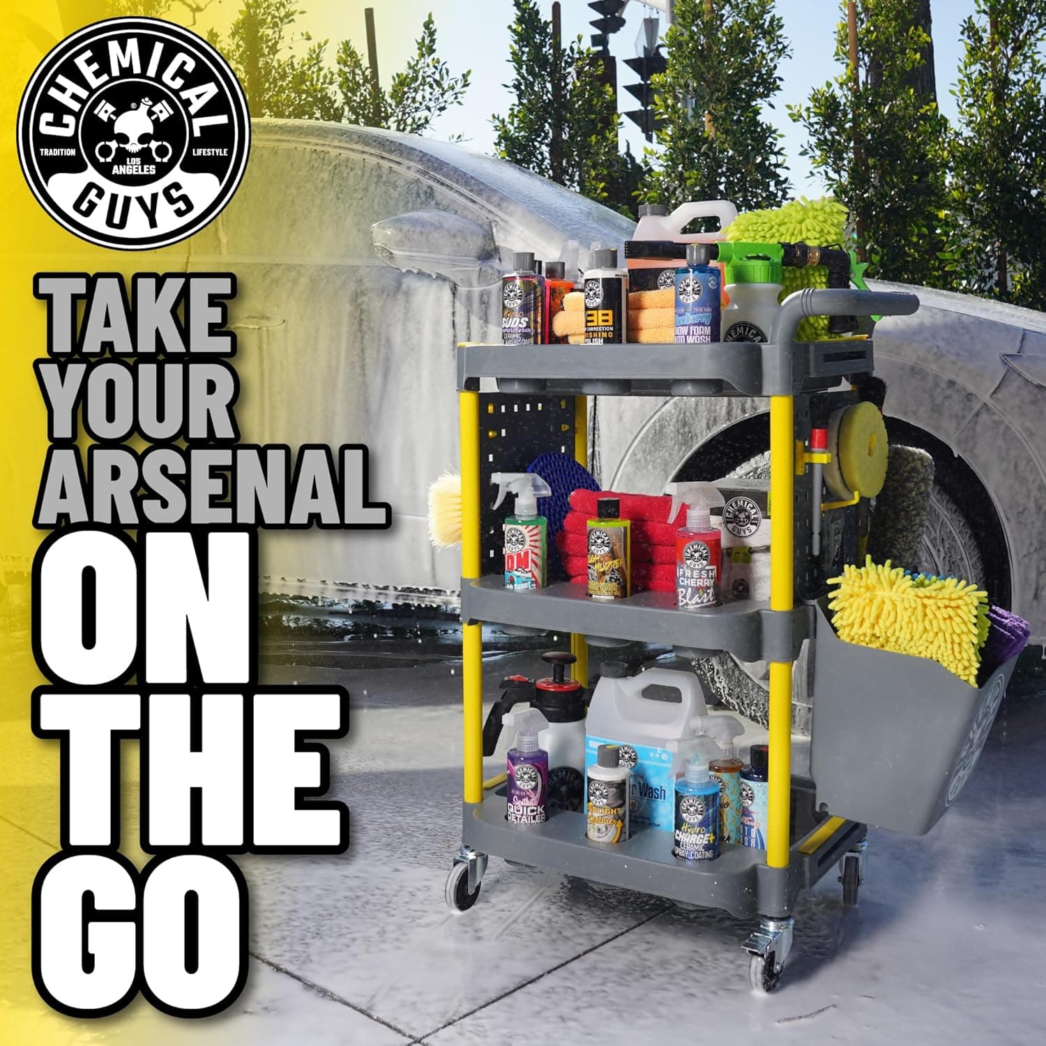 Chemical Guys Shine Station Ultimate Detailing Cart (ACC632)