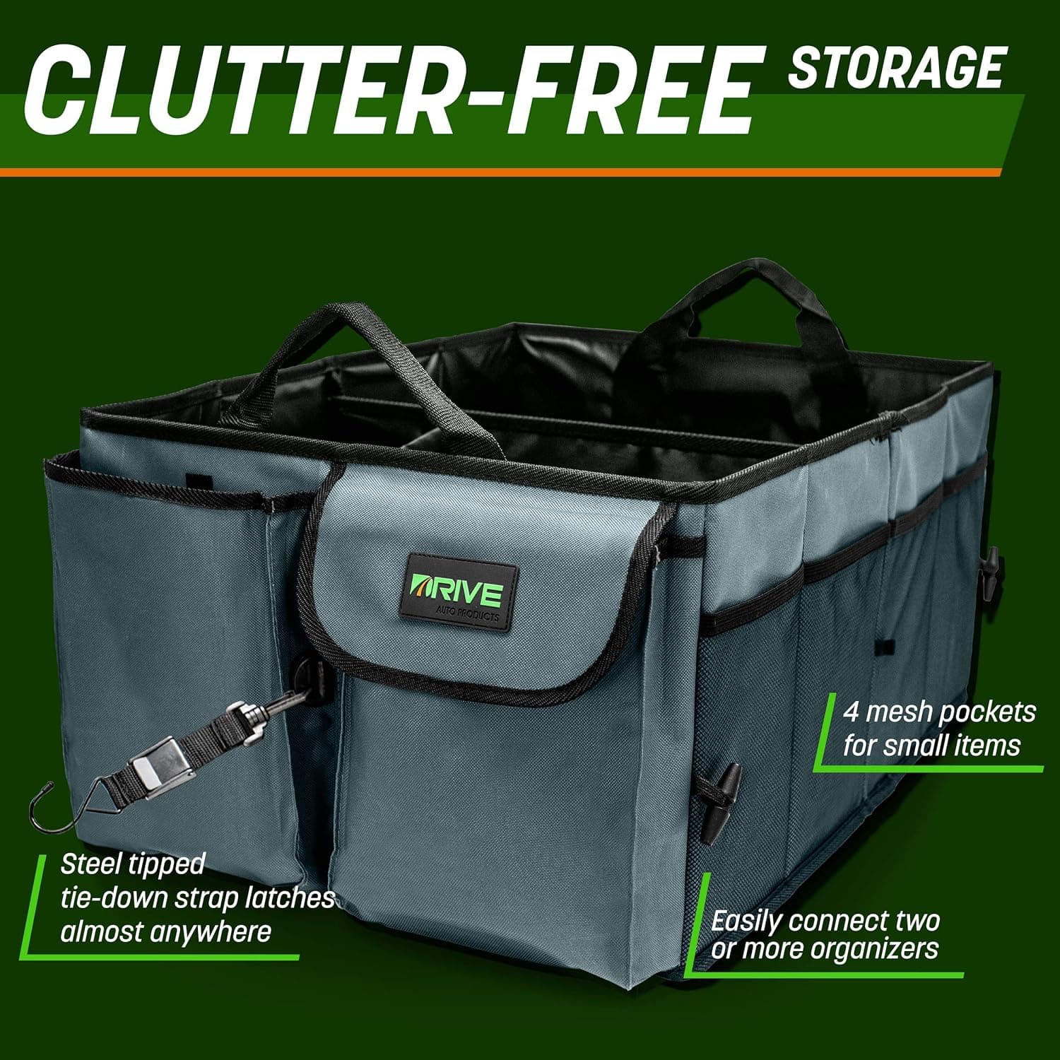 Drive Auto Products Car Trunk Organizer
