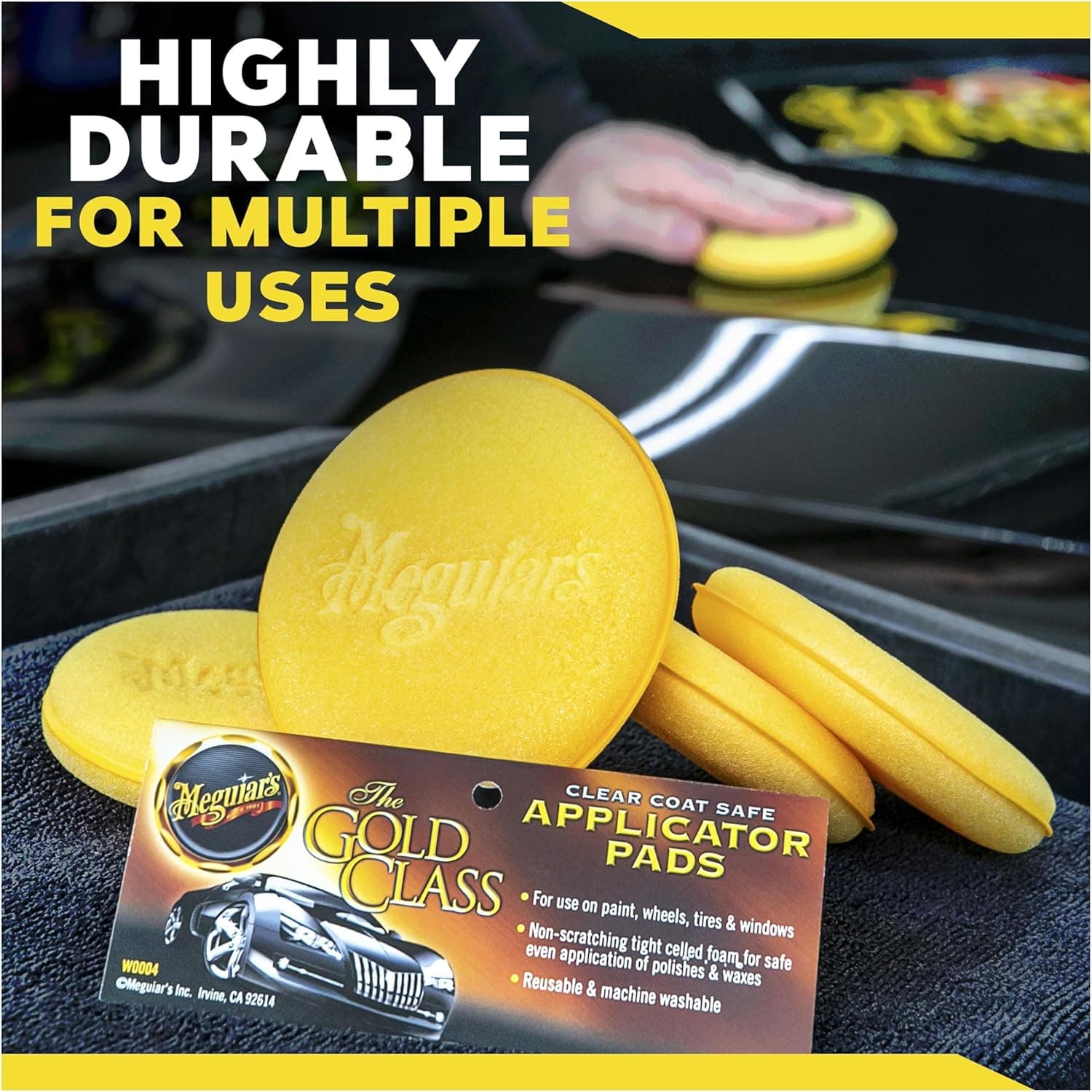Meguiar's W0004 Supreme Shine Foam Applicator Pads