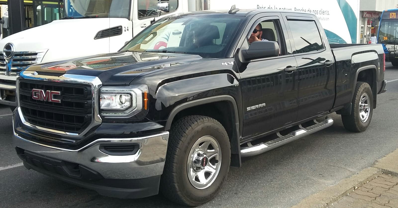 2016 GMC Sierra 1500 Crew Cab, representative K2XX (3rd Generation) example