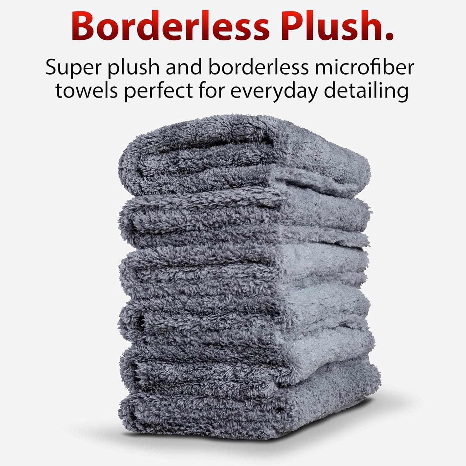 Adam's Polishes Adam's Borderless Microfiber Towel (6-Pack)