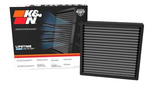 K&N VF2086 Premium Washable Cabin Air Filter