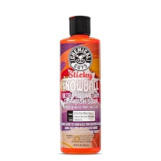 Chemical Guys Sticky Snowball Ultra Snow Foam Car Wash Soap (16 oz)