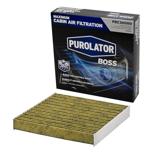 Purolator PurolatorBOSS Cabin Air Filter with Activated Carbon, PBC36080