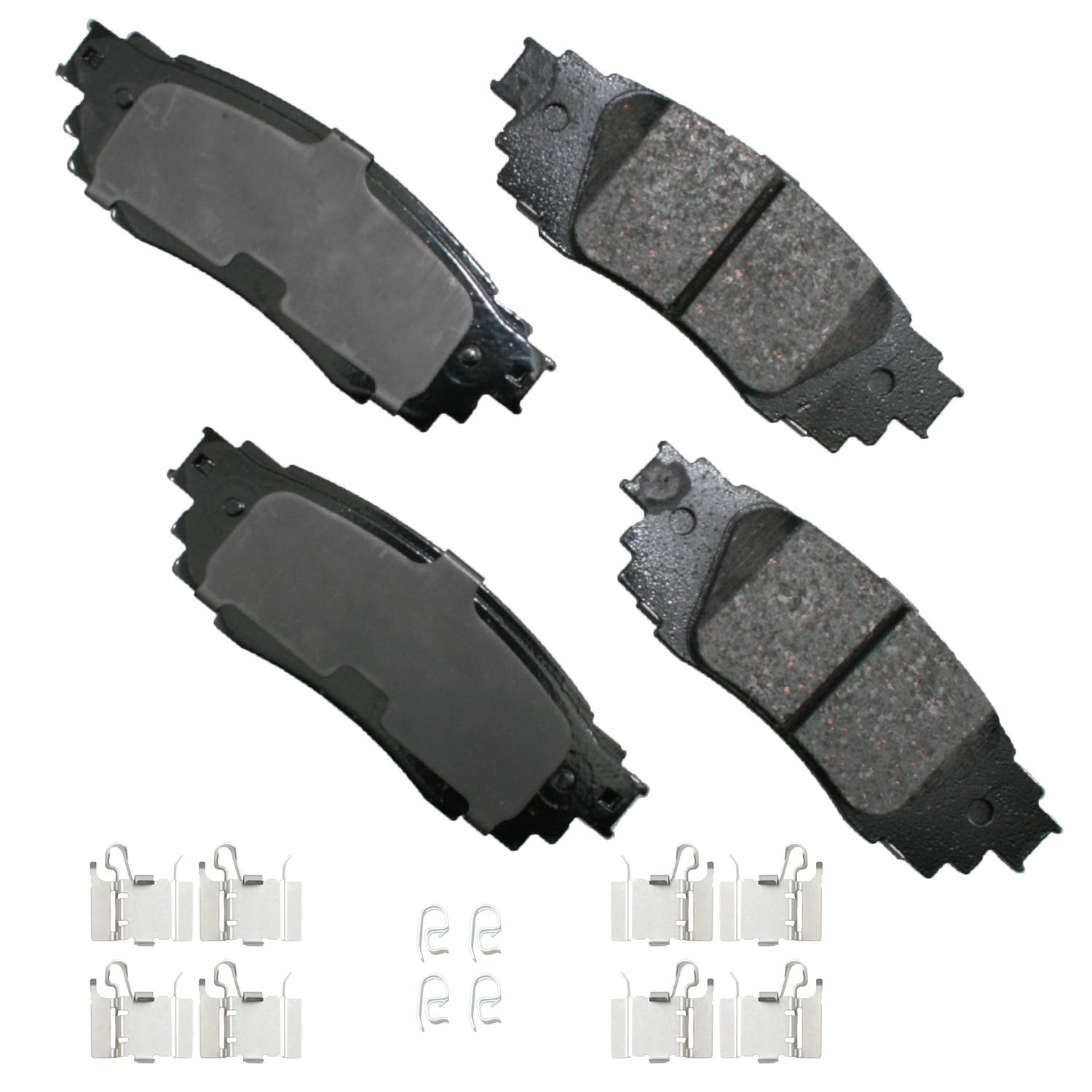 Akebono ACT1879 Ultra-Premium Ceramic Rear Brake Pads