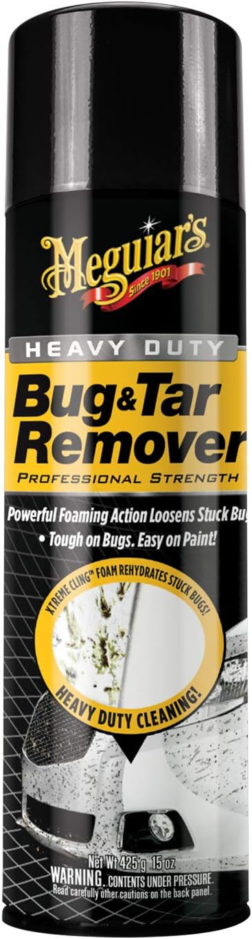 Meguiar's Heavy Duty Bug & Tar Remover (G180515, 15 oz Aerosol)