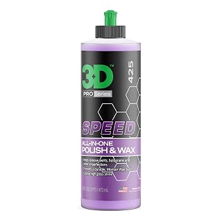 3D Car Care 3D Speed All-In-One Polish & Wax