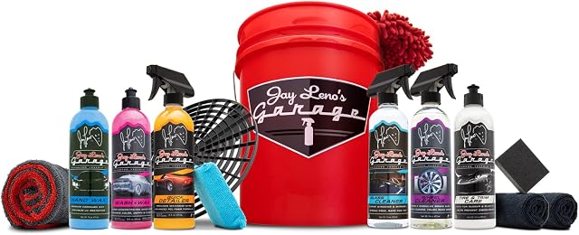 Jay Leno's Garage Car Detailing Kit with Bucket