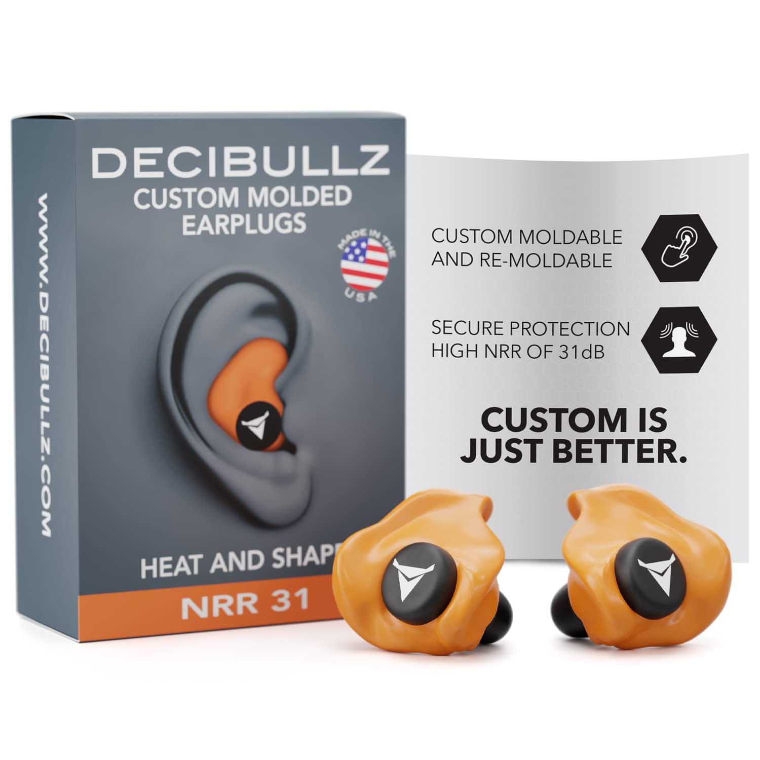 Decibullz Custom Molded Earplugs