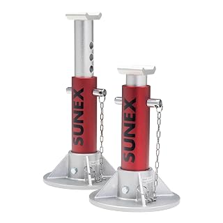 Sunex Tools 1003AJ 3-Ton Aluminum Jack Stands (Pair)