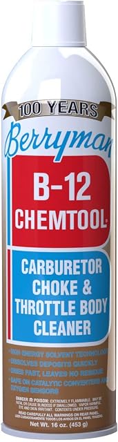 Berryman B-12 Chemtool Carburetor, Choke & Throttle Body Cleaner