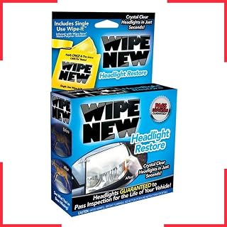 Wipe New HDL6PCMTRRT Headlight Restore Kit