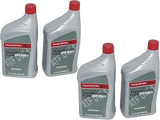 Honda Genuine ATF DW-1 Automatic Transmission Fluid (4-Pack)