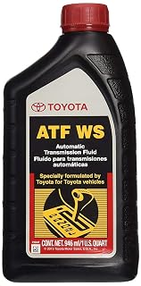 Toyota Genuine ATF WS Automatic Transmission Fluid (6-Pack)
