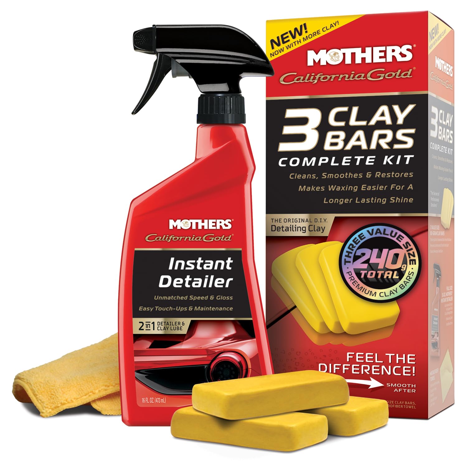 Mothers California Gold Clay Bar System