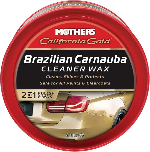 Mothers California Gold Brazilian Carnauba Cleaner Wax