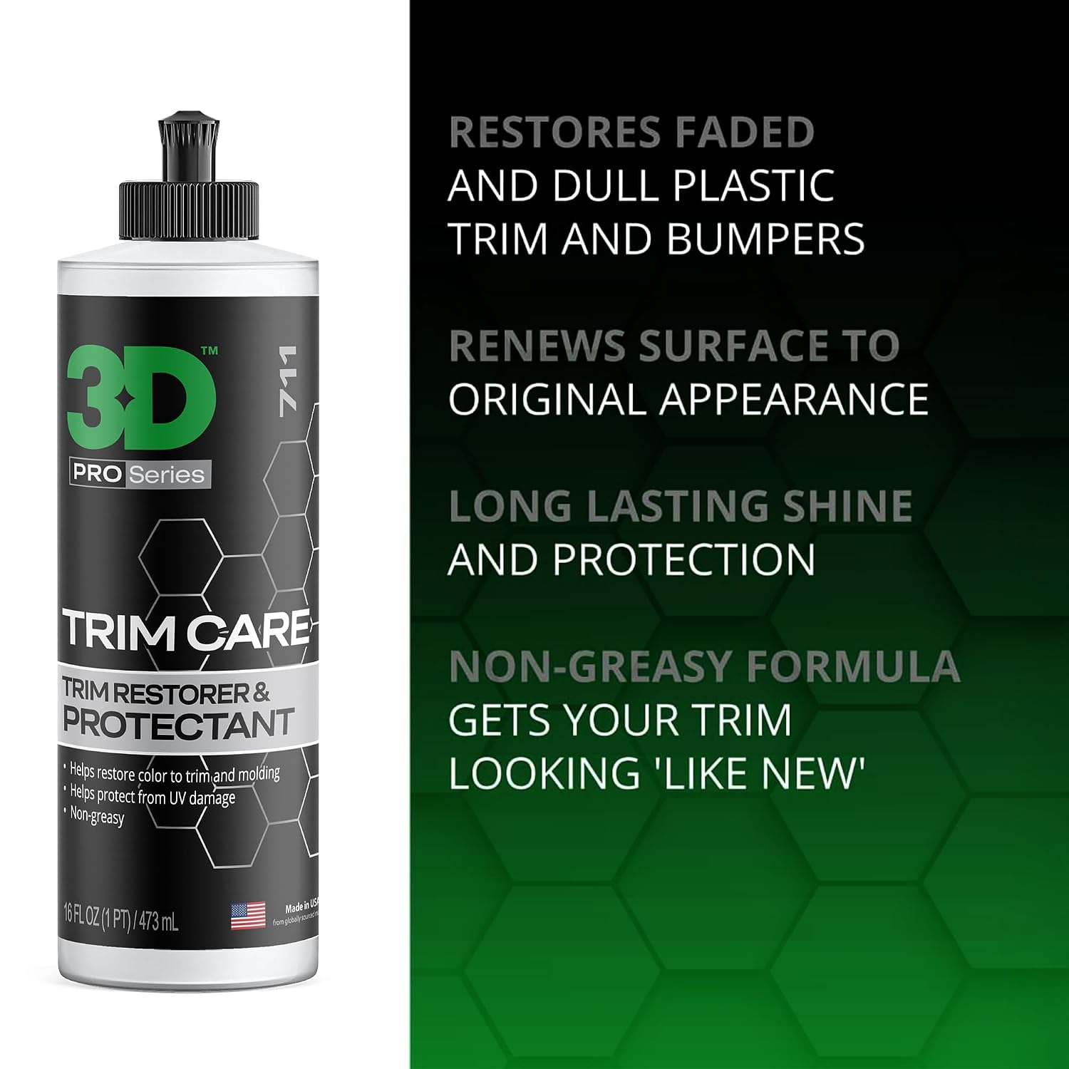 3D Car Care Trim Care Restorer