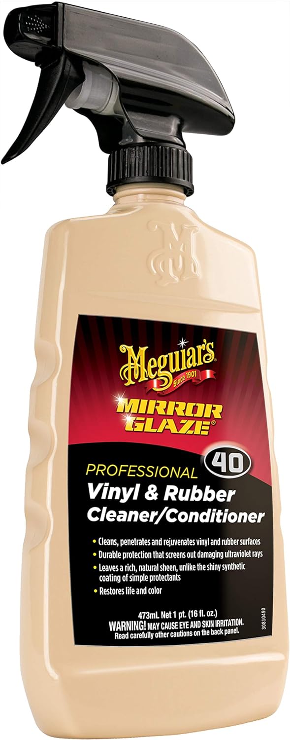 Meguiar's M40 Mirror Glaze Vinyl & Rubber Cleaner/Conditioner