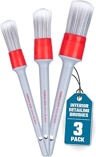 Chemical Guys All in the Details Interior Detailing Brush Set
