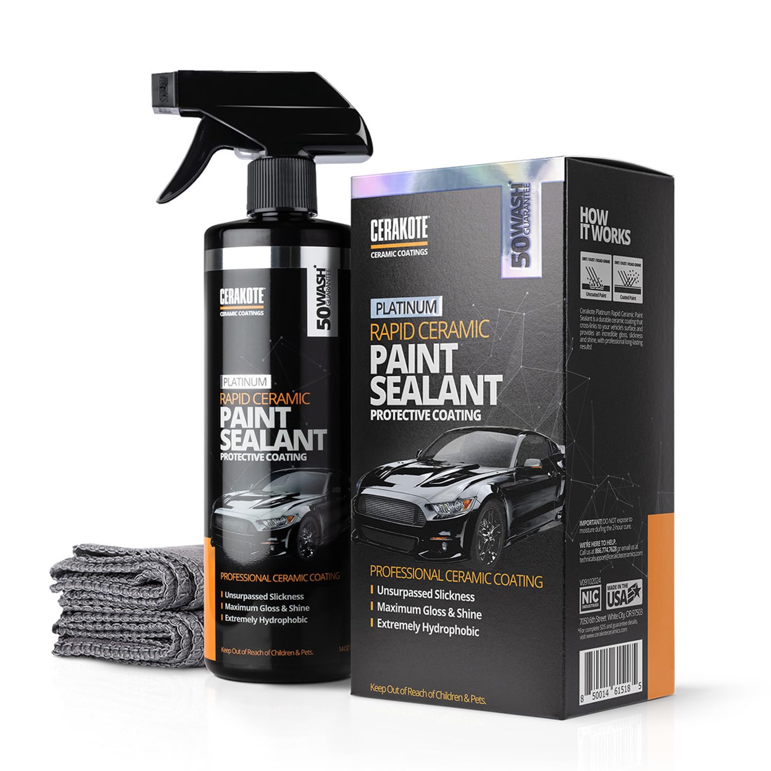Cerakote Platinum Rapid Ceramic Paint Sealant Spray