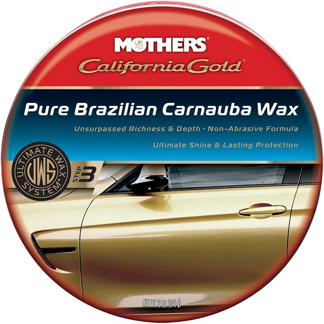 Mothers California Gold Pure Brazilian Carnauba Wax (Step 3)
