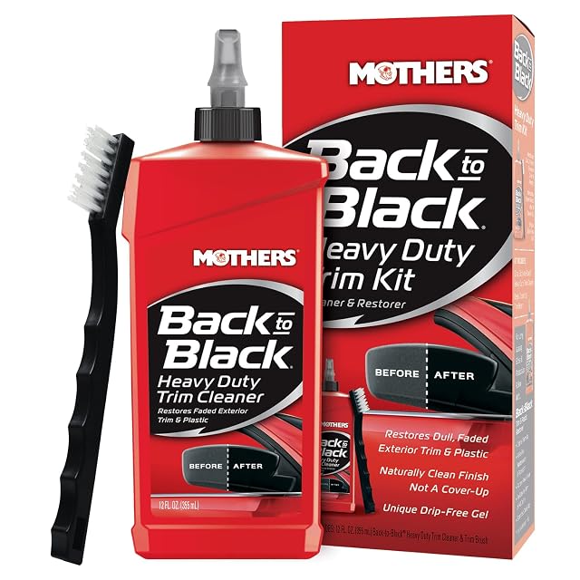 Mothers Back-to-Black Heavy Duty Trim Cleaner Kit