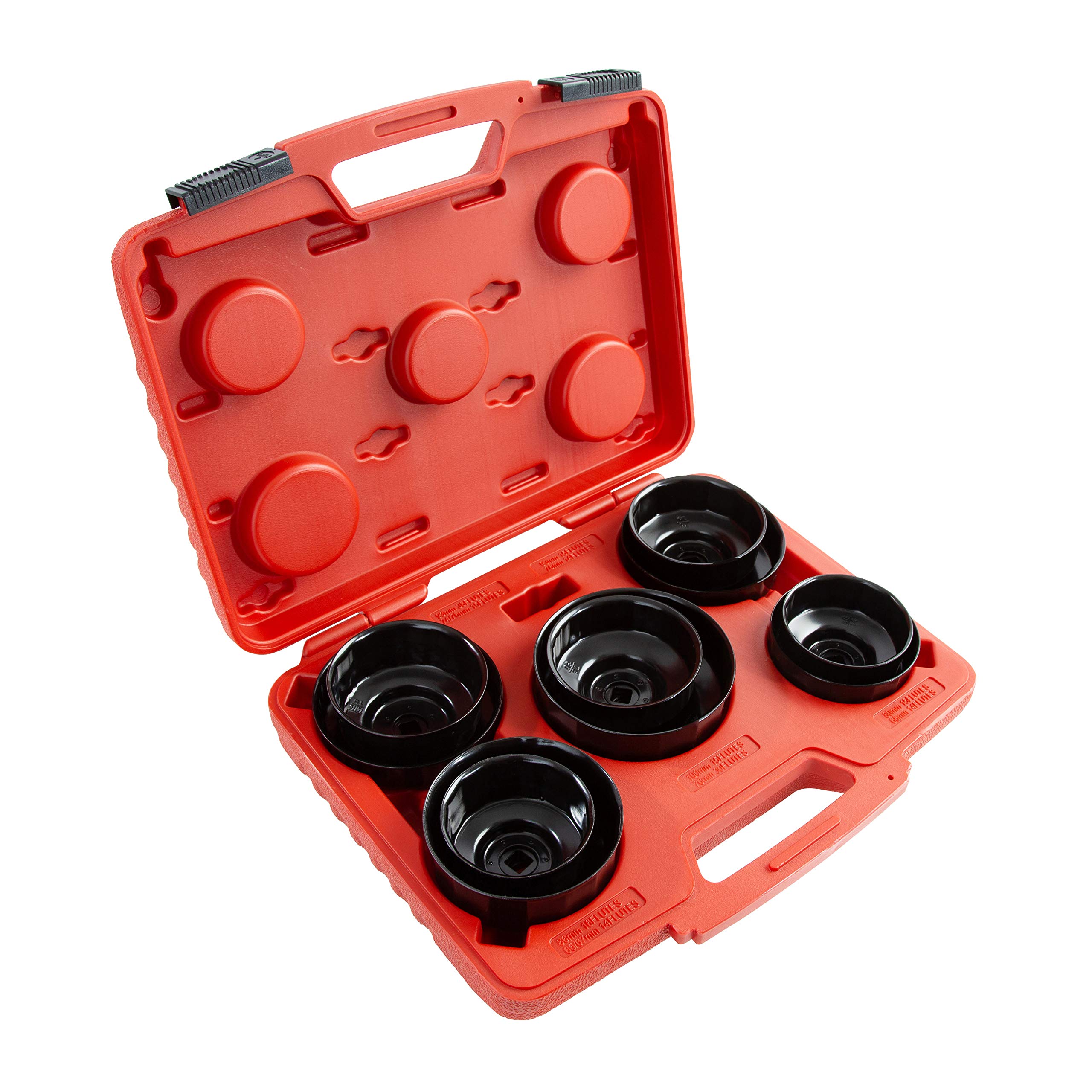 OEMTOOLS 27196 10-Piece Cap Style Oil Filter Wrench Set