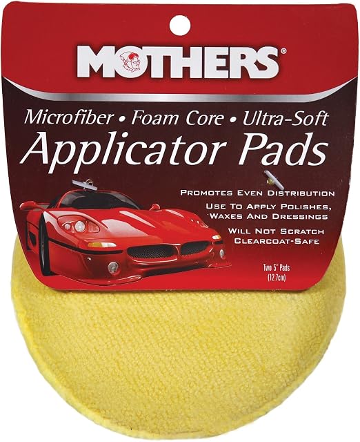 Mothers 156501 Microfiber Applicator Pads