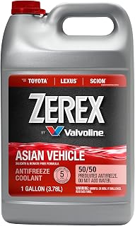 Zerex Asian Vehicle Red 50/50 Prediluted Antifreeze/Coolant