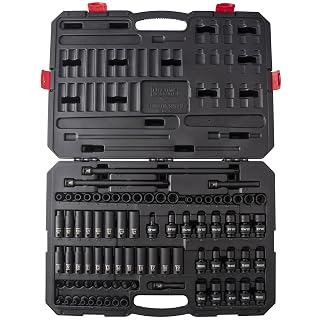 Sunex Tools 3580 80-Piece 3/8 Inch Drive Master Impact Socket Set