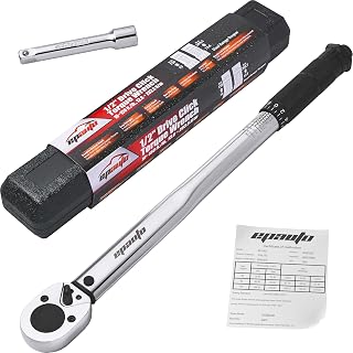 EPAuto 1/2-inch Drive Click Torque Wrench (10·150 ft-lb)