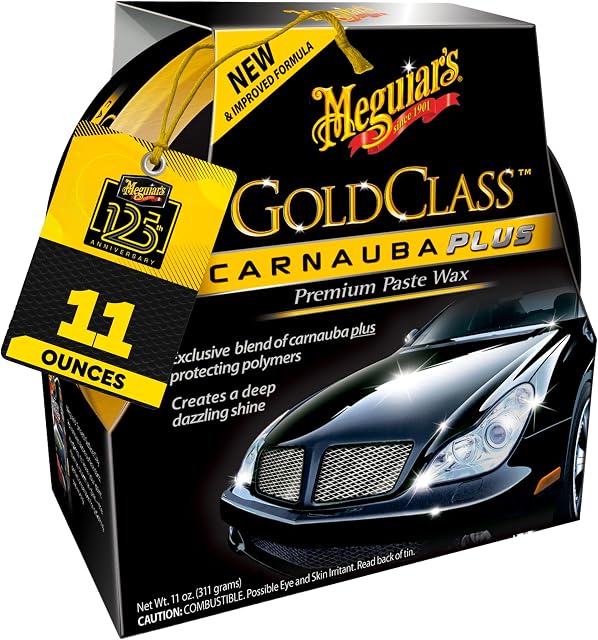 Meguiar's Gold Class Carnauba Plus Premium Paste Wax