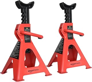 Amazon Basics Steel Jack Stands, 3-Ton