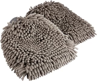 Amazon Basics Microfiber Car Wash Mitt, 2-Pack