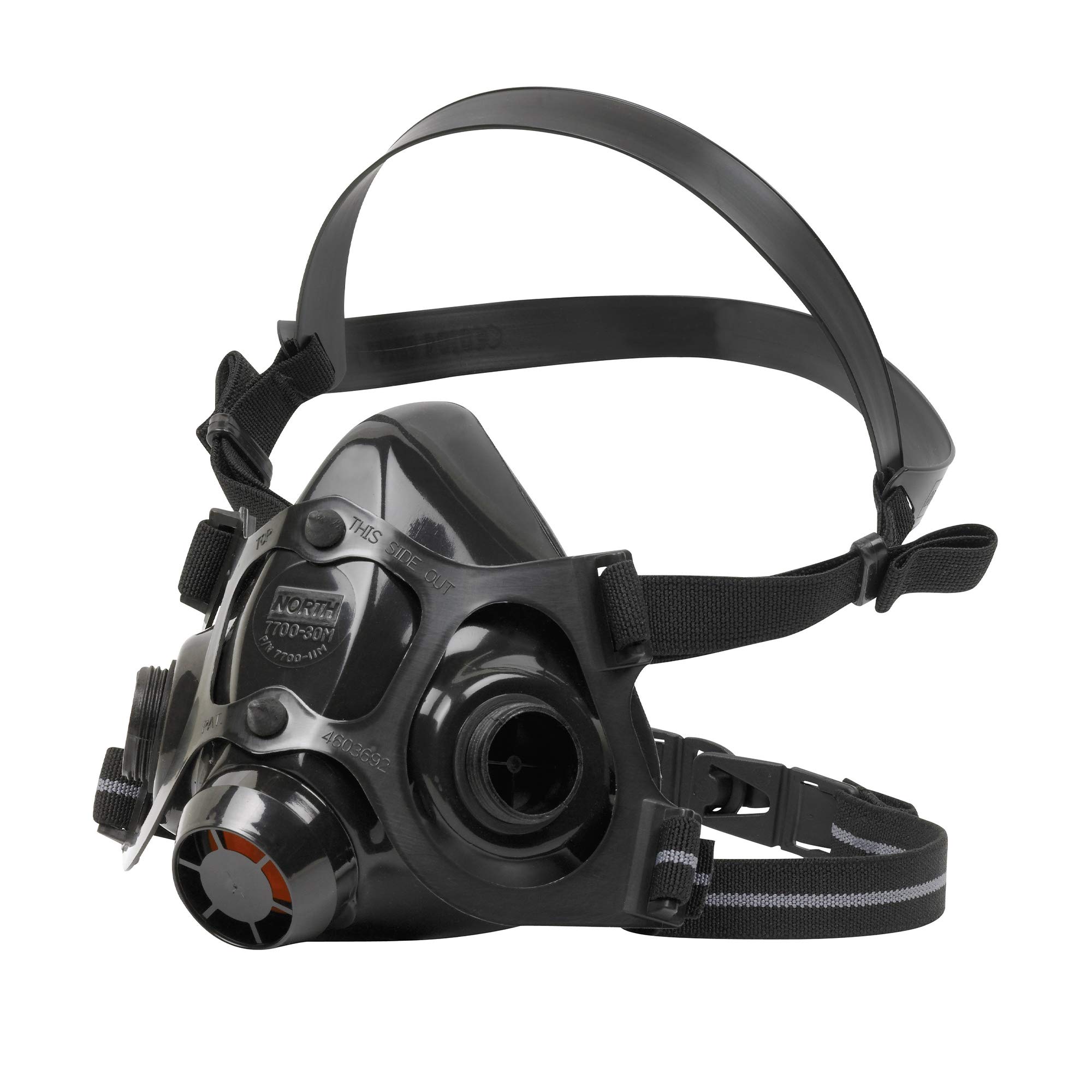 Honeywell North 7700 Series Half Mask Silicone Respirator, Small (770030S)